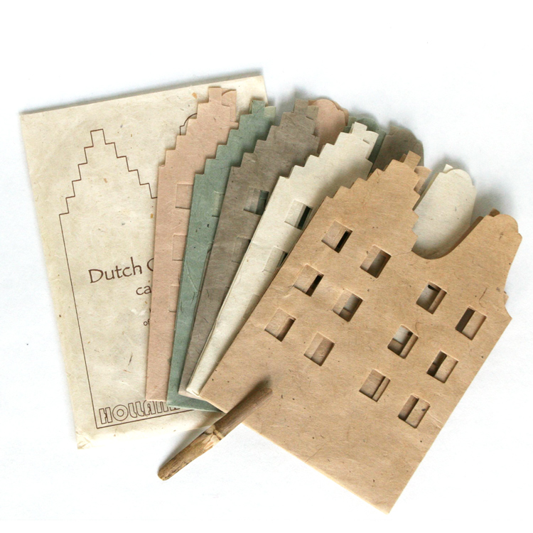Candlebags grachtenhuizen natuurlijke kleurstof - gratis verzending in Nederland
