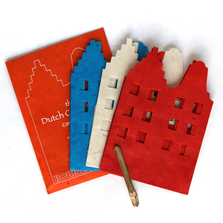Candlebags Dutch Canal House - Rood-Wit-Blauw - gratis verzending in Nederland