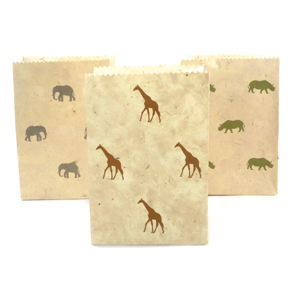 Windlichten Safari - Giraffe, Neushoorn, Olifant - gratis verzending in Nederland