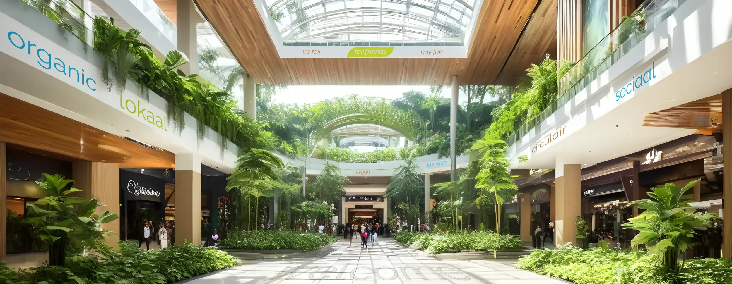 Green shoppingmall
